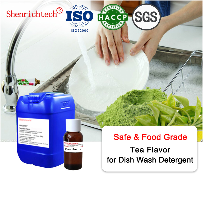 Food Grade White Tea Green Tea Matcha Flavor Oil Liquid Ideal for Dish Wash Detergent Clean Oil Stains Dish Soap Abluent